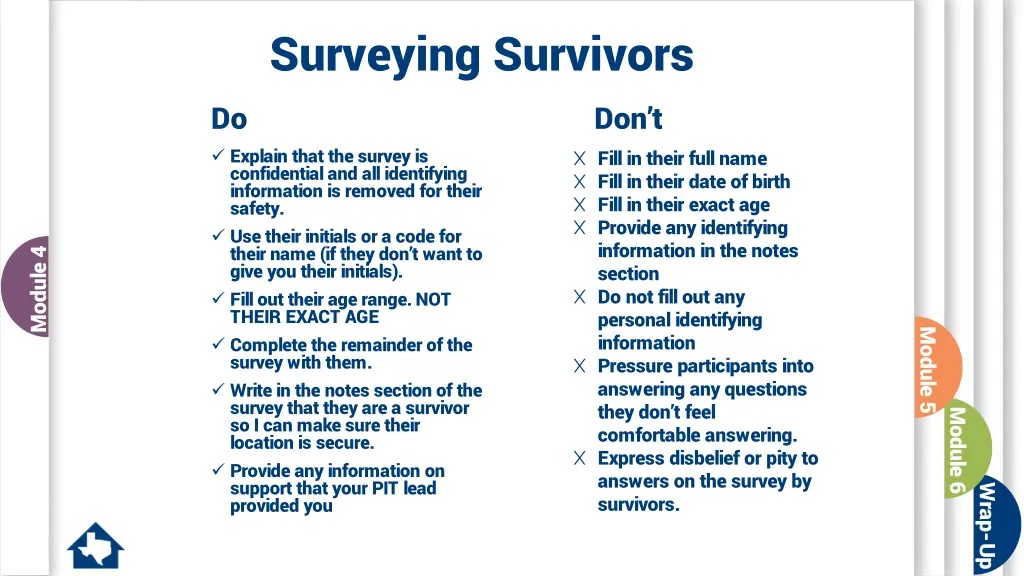 surveying survivors