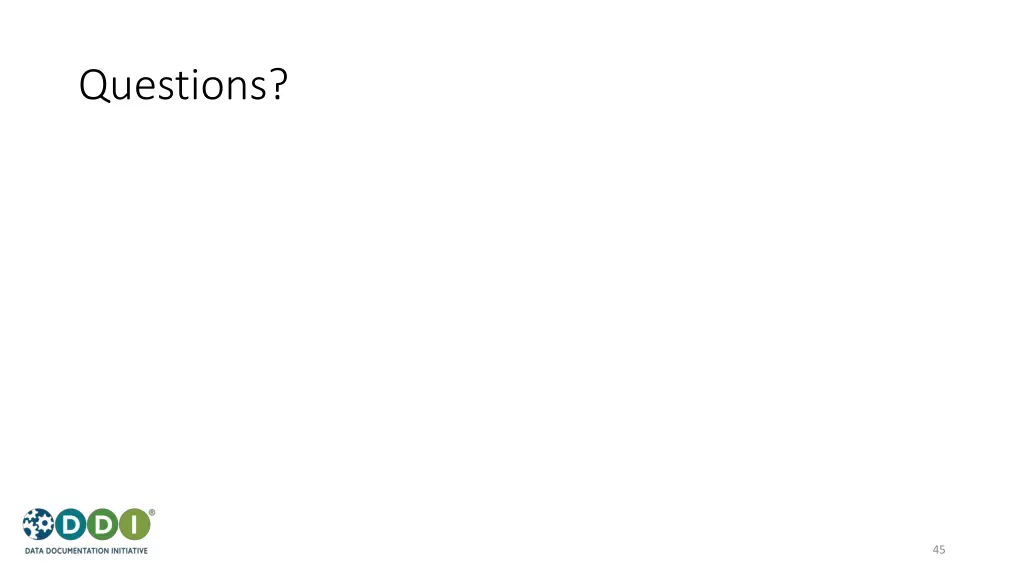 questions
