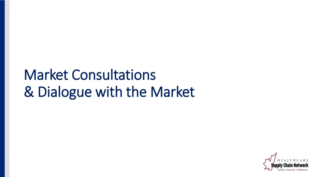 market consultations market consultations