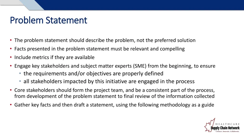 problem statement problem statement