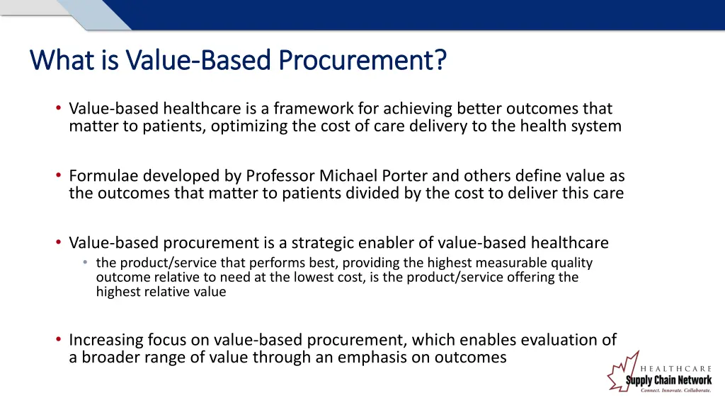 what is value what is value based procurement
