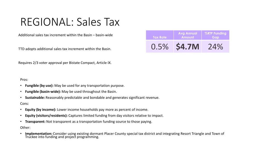 regional sales tax