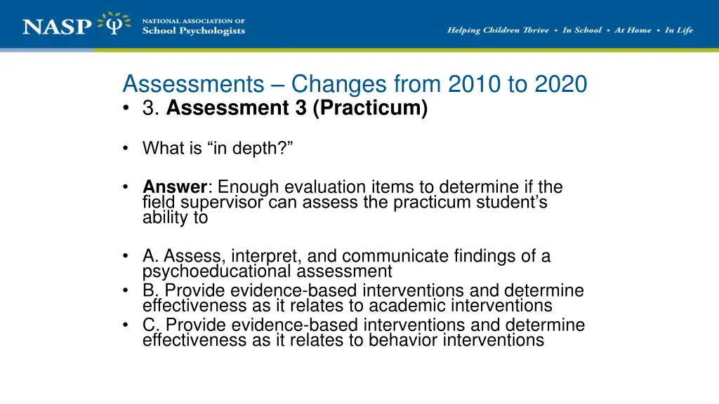 assessments changes from 2010 to 2020 3