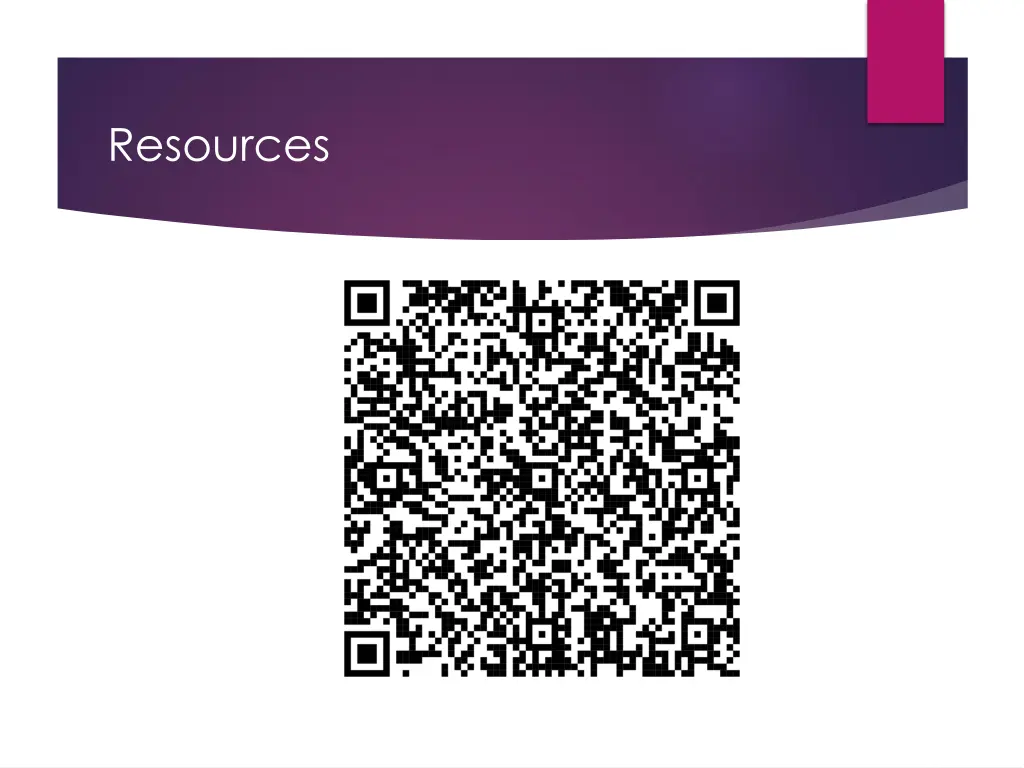 resources