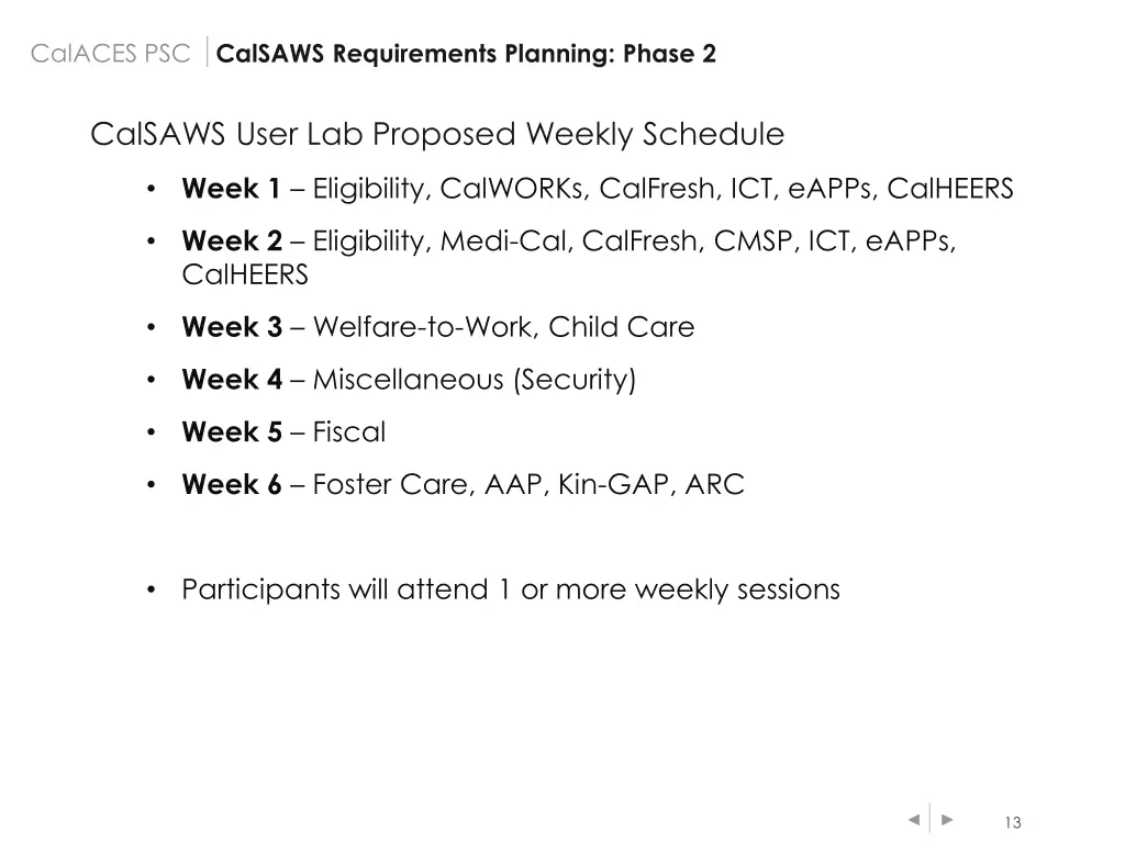 calaces psc 5