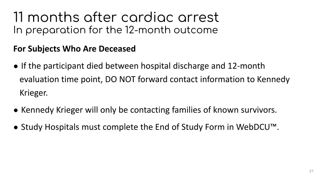 11 months after cardiac arrest in preparation 3