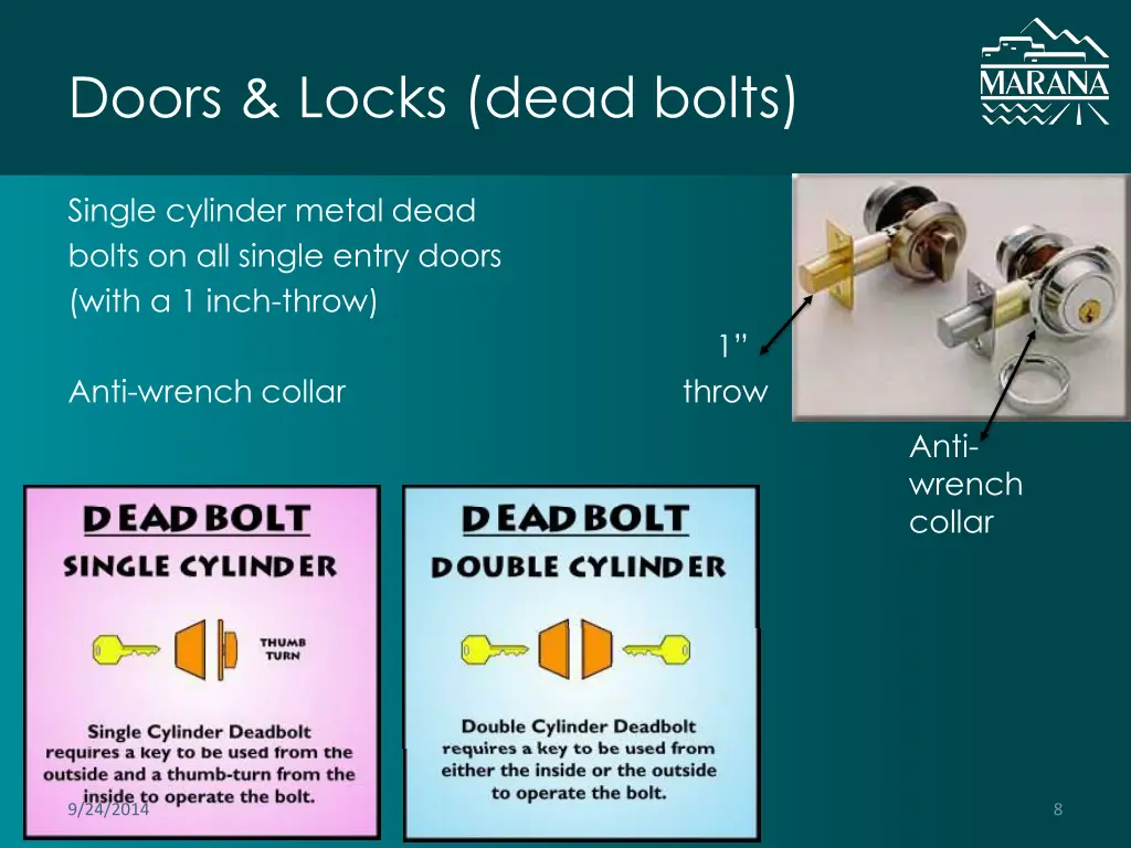 doors locks dead bolts