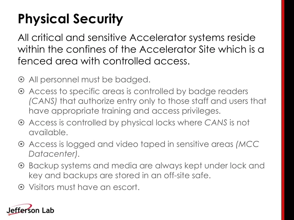 physical security
