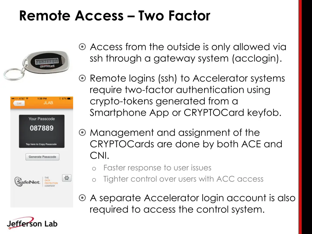 remote access two factor