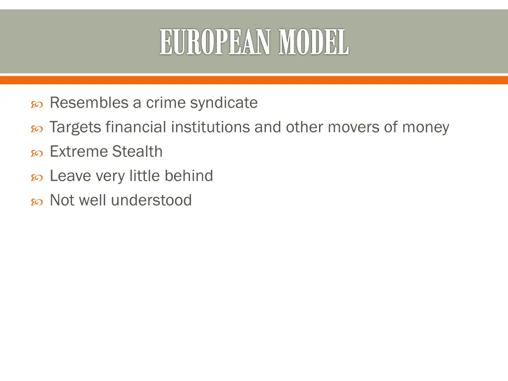 european model