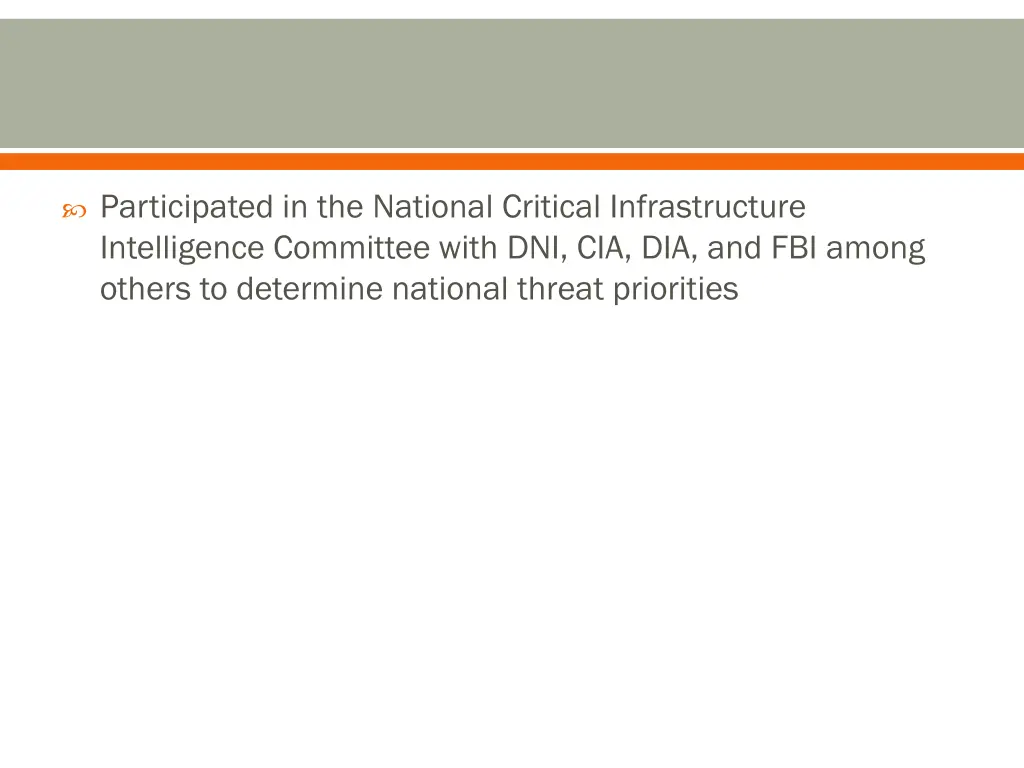 participated in the national critical