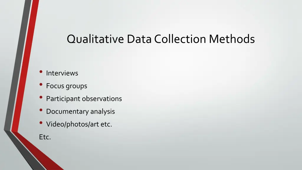 qualitative data collection methods