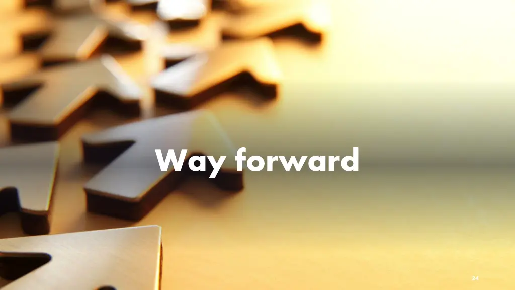 way forward