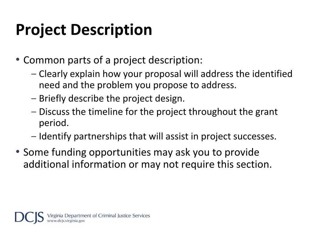 project description