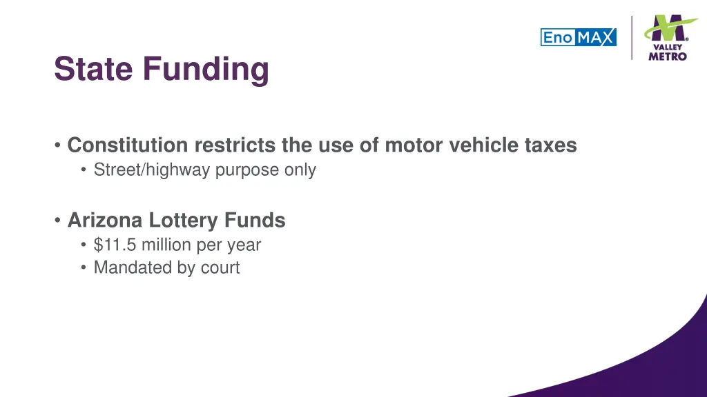 state funding