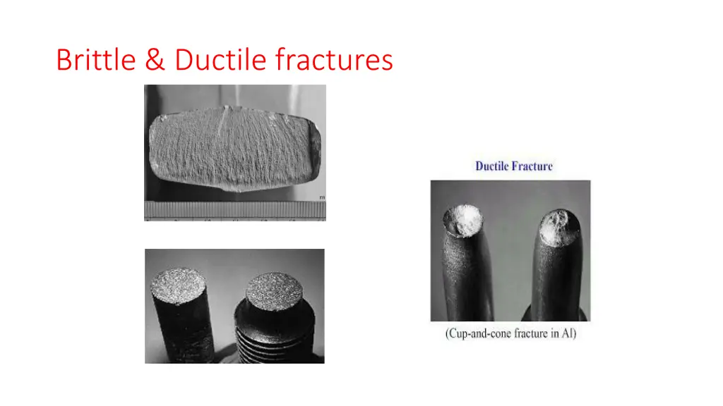 brittle ductile fractures