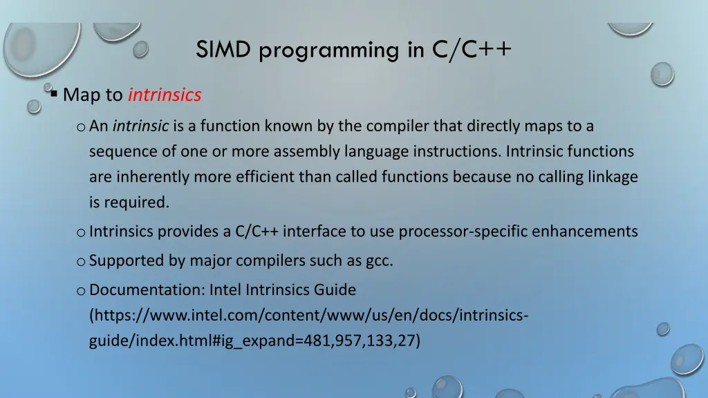 simd programming in c c