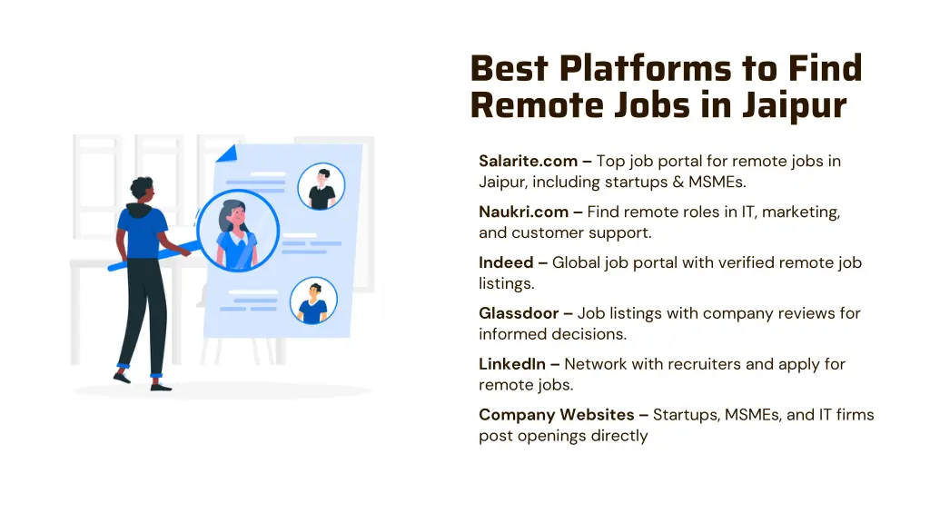 best platforms to find remote jobs in jaipur