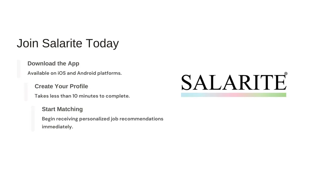 join salarite today