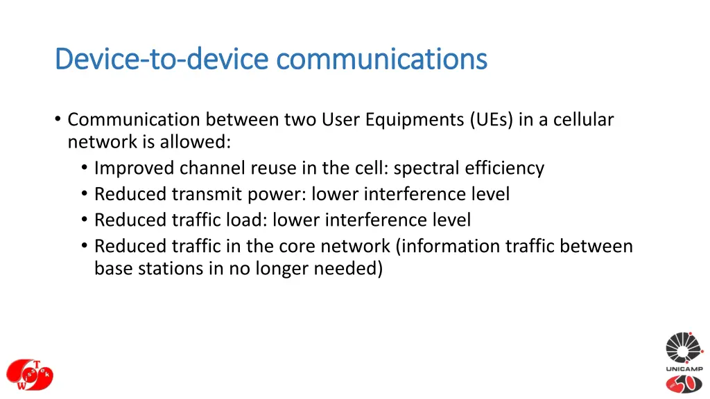 device device to to device communications device