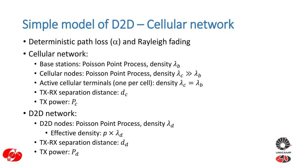 simple model of d2d simple model of d2d cellular 1