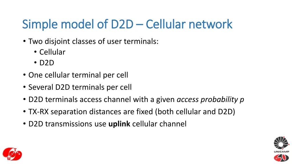 simple model of d2d simple model of d2d cellular