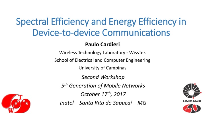 spectral efficiency and energy efficiency