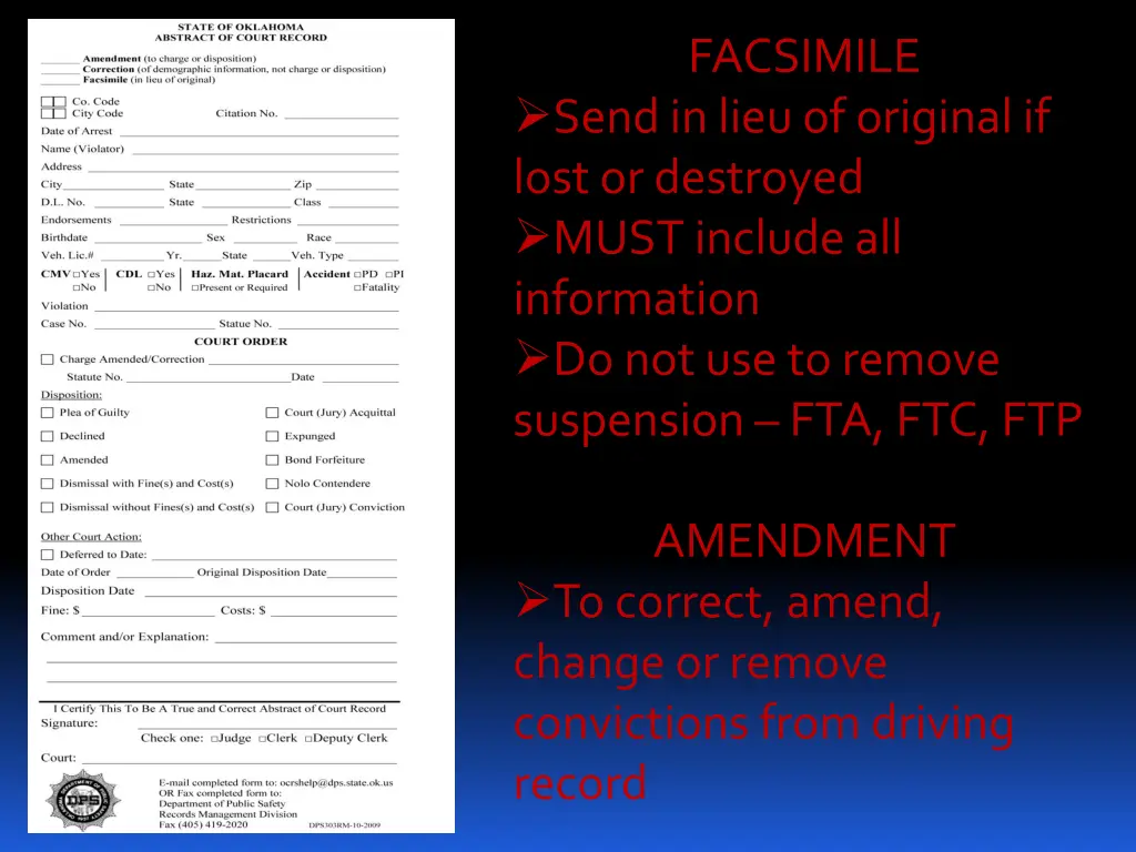 facsimile