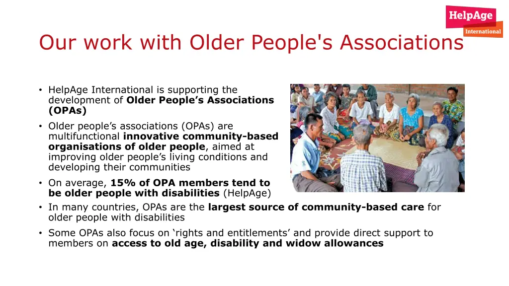 our work with older people s associations