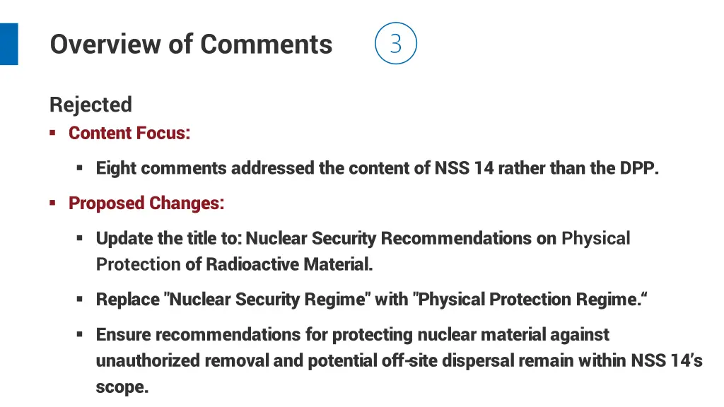 overview of comments 2