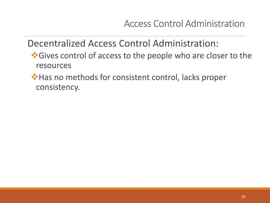 access control administration 1