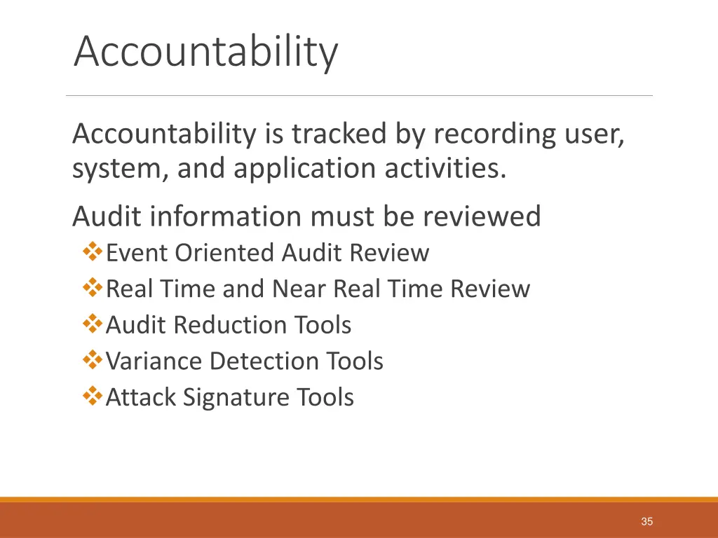 accountability