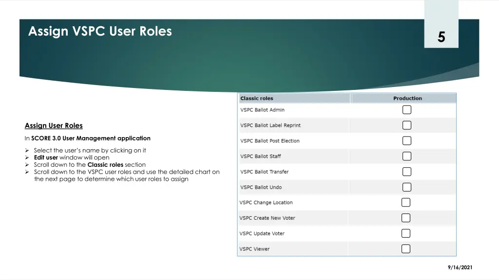 assign vspc user roles