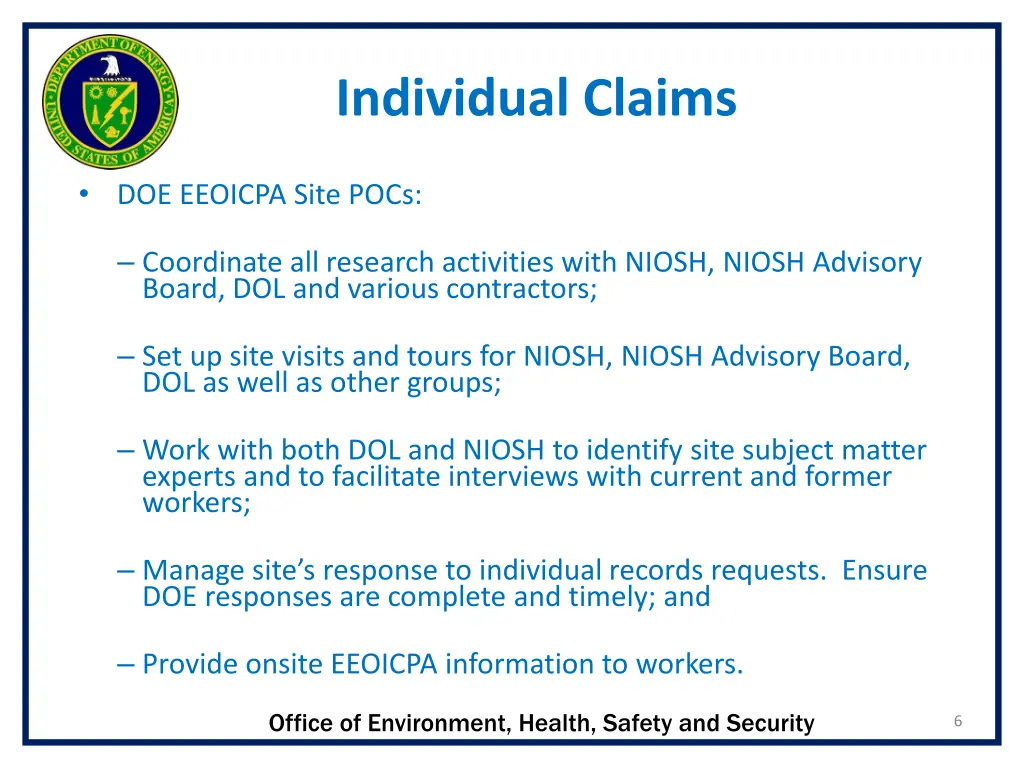 individual claims 1