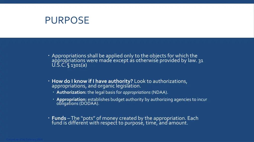 purpose