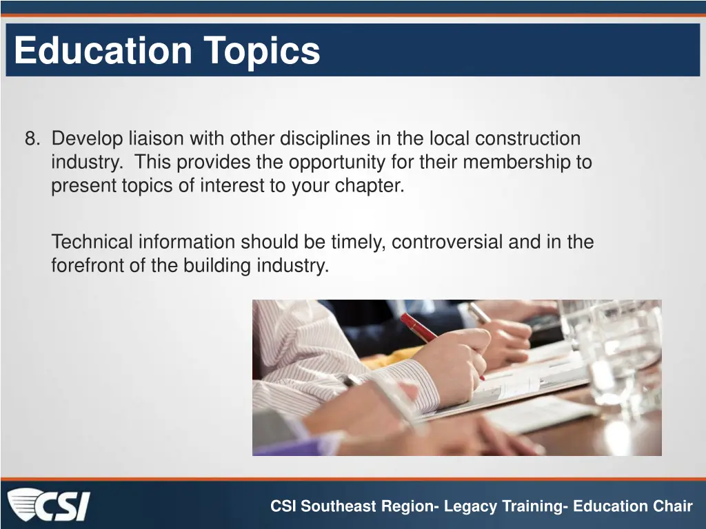 education topics 4