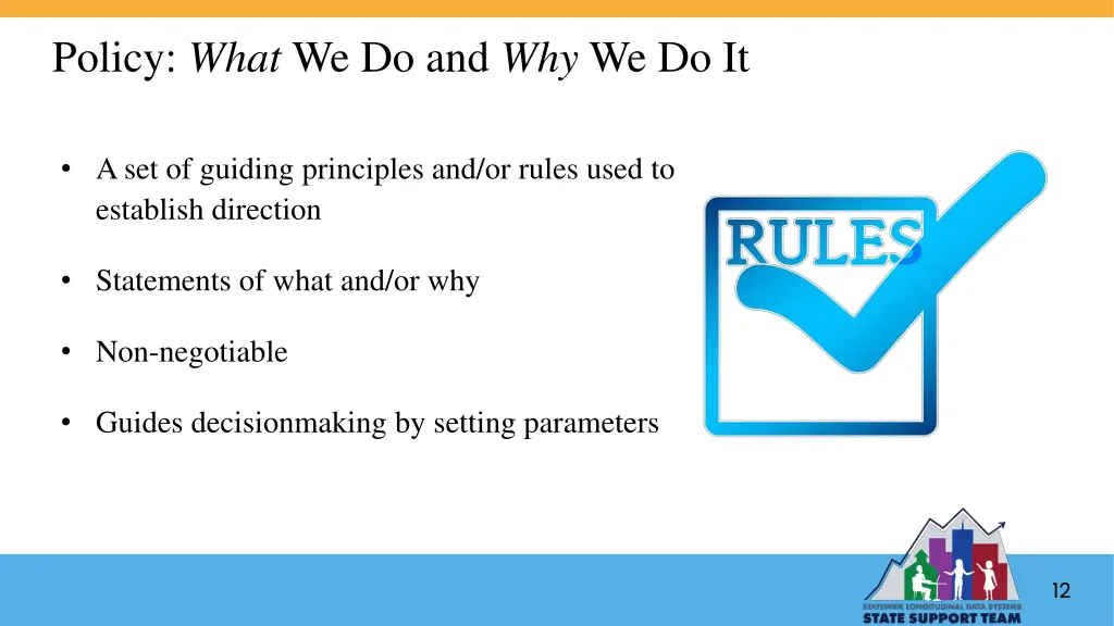 policy what we do and why we do it