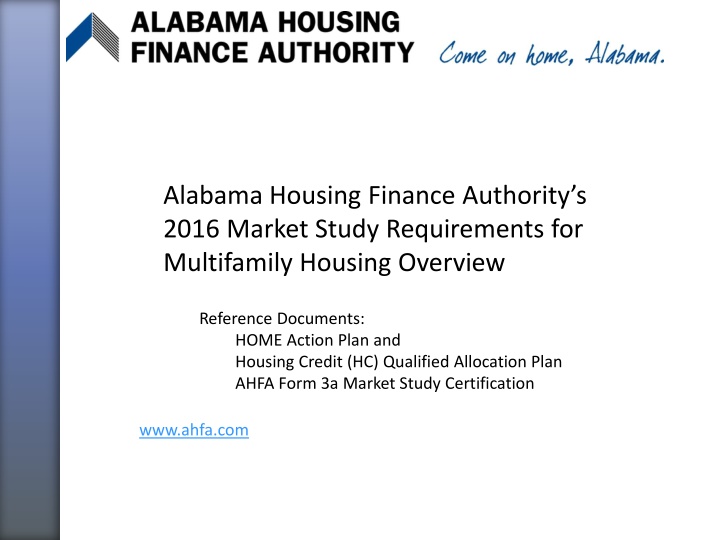 alabama housing finance authority s 2016 market