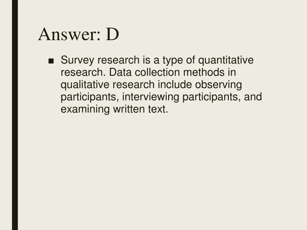 answer d