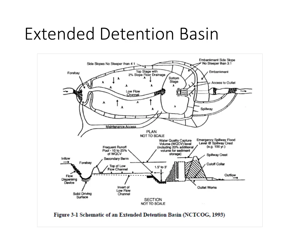 extended detention basin