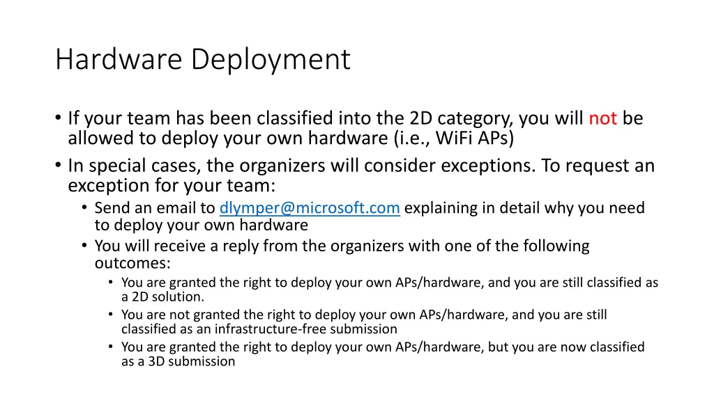 hardware deployment 1