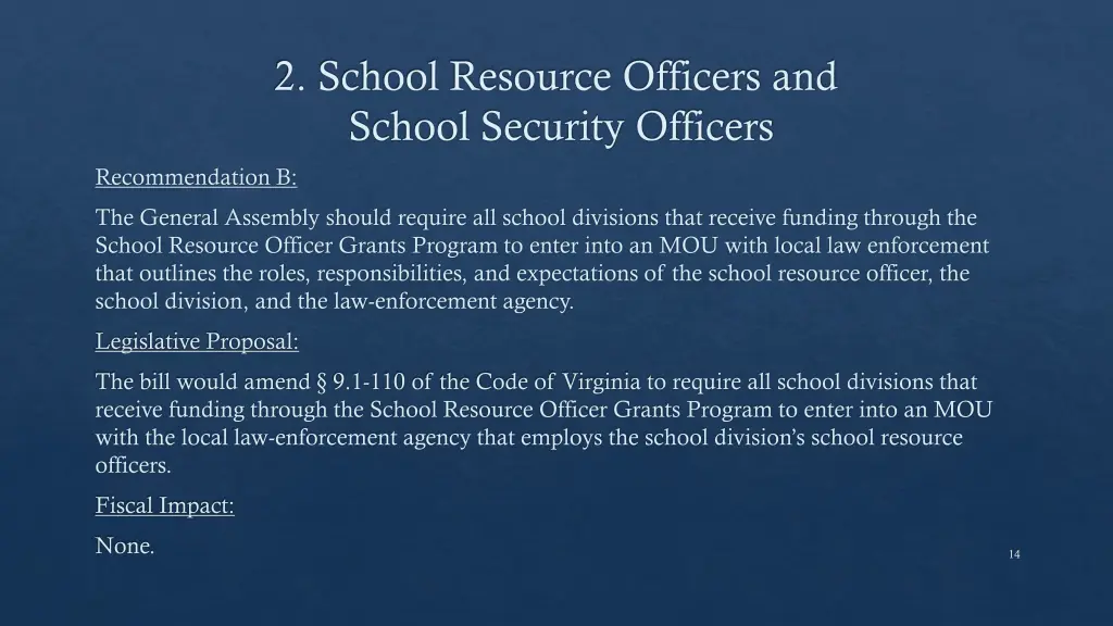 2 school resource officers and school security 1