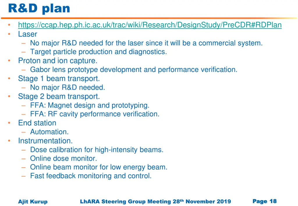 r d plan