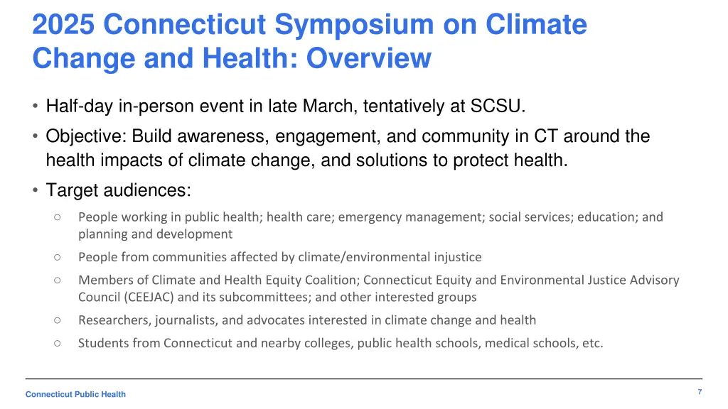 2025 connecticut symposium on climate change