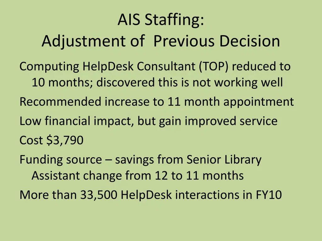 ais staffing