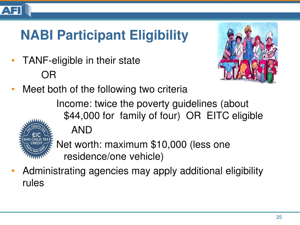 nabi participant eligibility