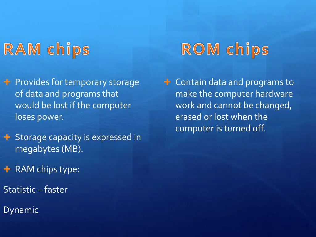 ram chips