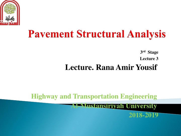 3 rd stage lecture 3