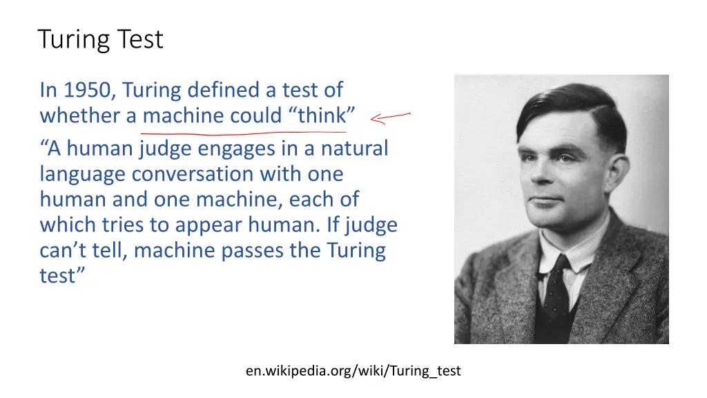 turing test