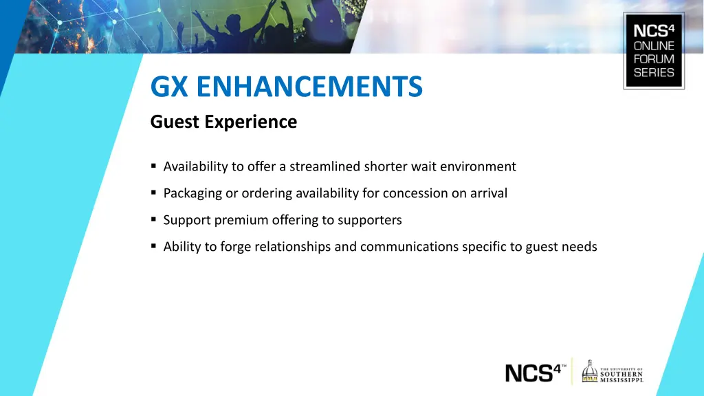 gx enhancements guest experience